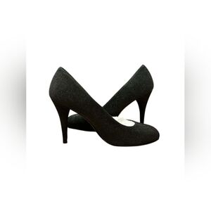 Stuart Weitzman NWT Black Textured High Heels Size 5M